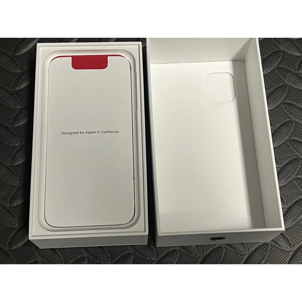 Apple iPhone 11 64 GB Red BOX ONLY insert paperwork stickers 2019 EmPtY Gift box